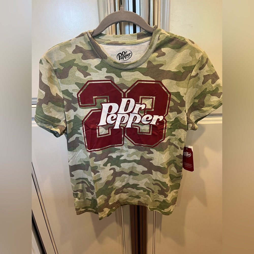 Dr Pepper Camouflage Graphic Tee